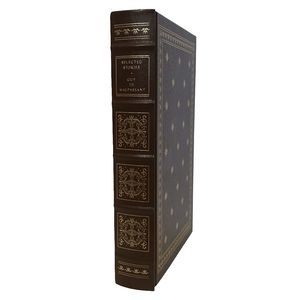 Guy de Maupassant Selected‎ Stories The Franklin Library 1983 HC Leather Book